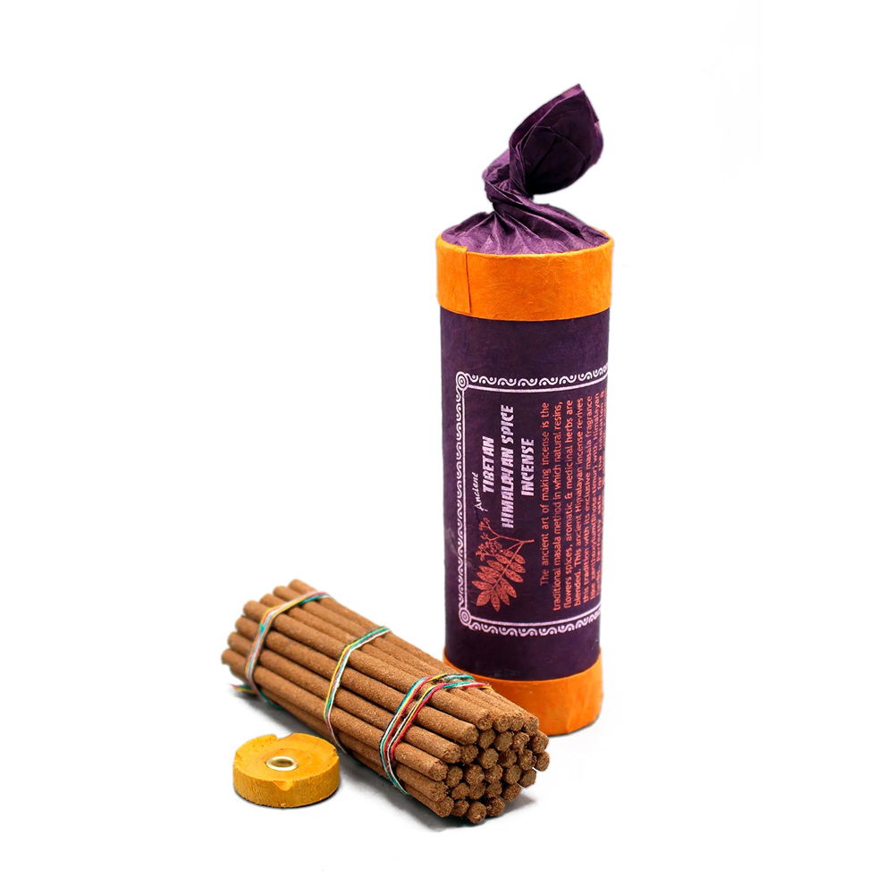 Благовоние Tibetan Himalayan Spice Incense / гималайские специи, 30 палочек по 11,5 см, 30, Специи