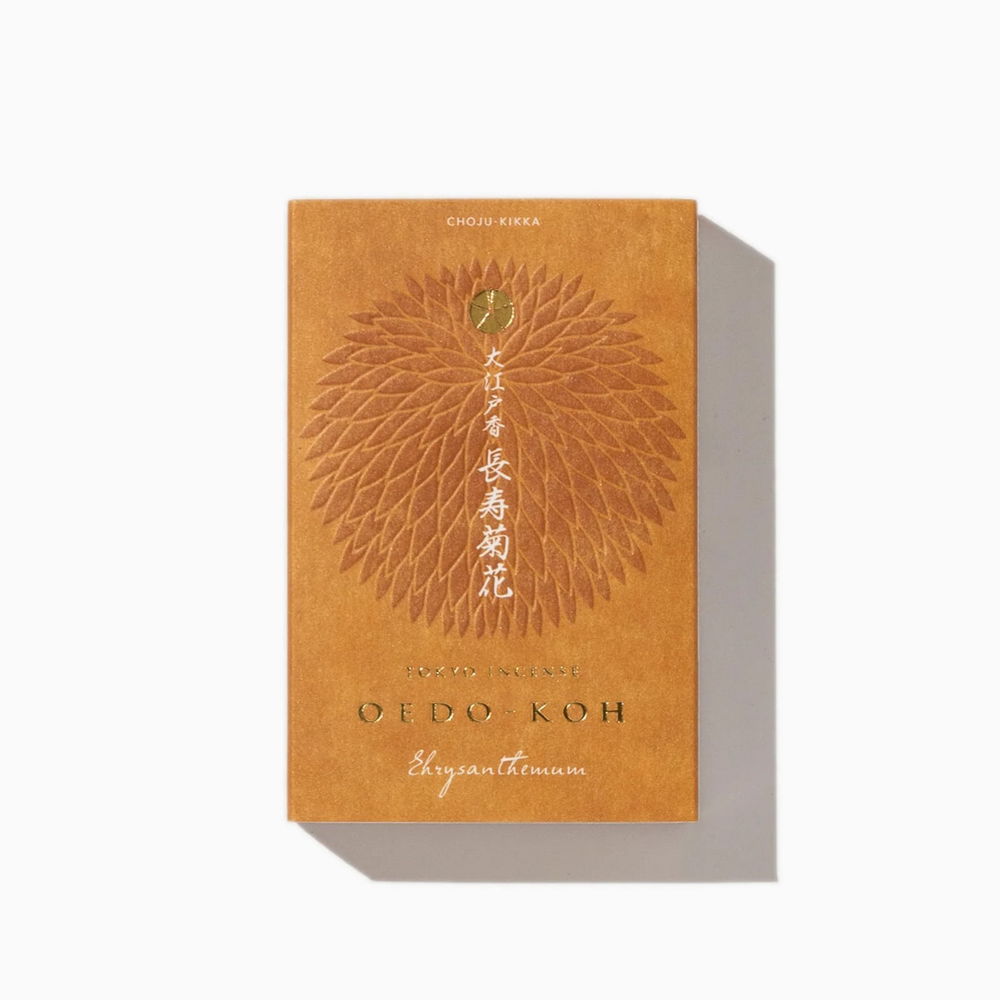 Благовоние Oedo-Koh Chrysanthemum (хризантема), 60 палочек по 5,7 см, 60, Хризантема