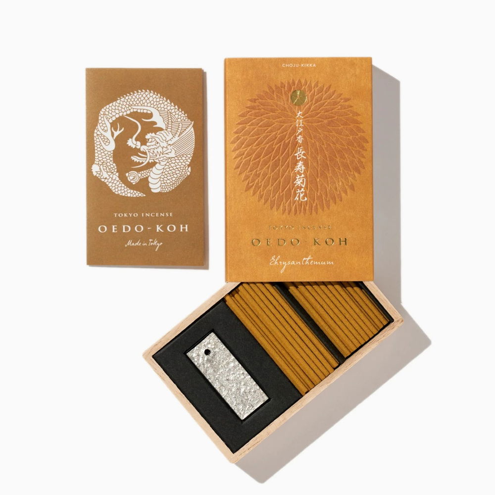 Благовоние Oedo-Koh Chrysanthemum (хризантема), 60 палочек по 5,7 см