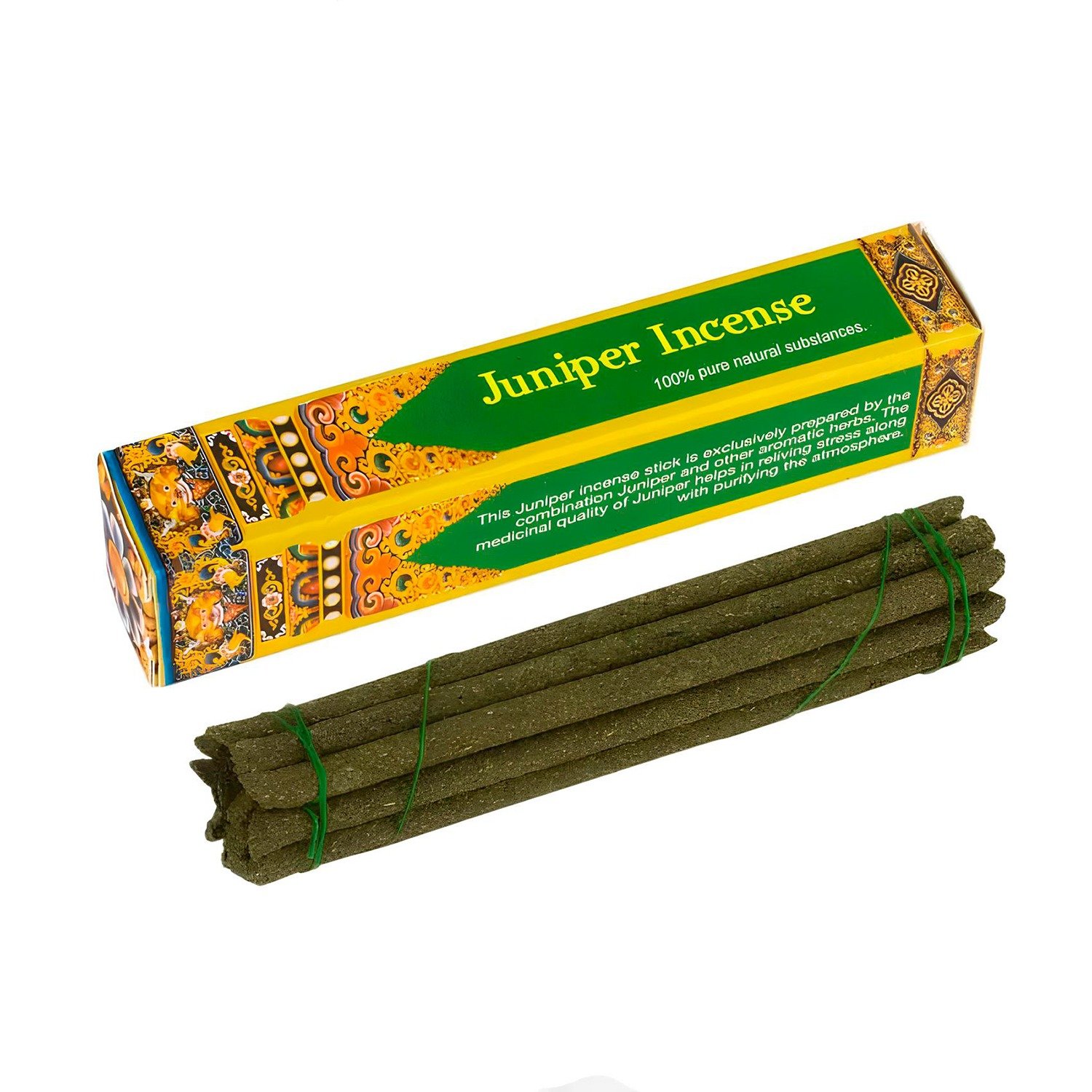 Благовоние Juniper Incense (Можжевельник), 16 палочек по 9,5 см. 