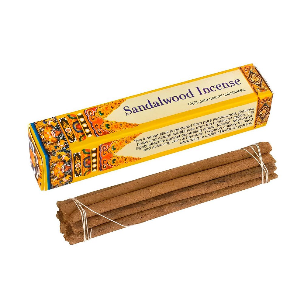 Благовоние Sandalwood Incense, 16 палочек по 9,5 см, 16, Сандал, Сандал