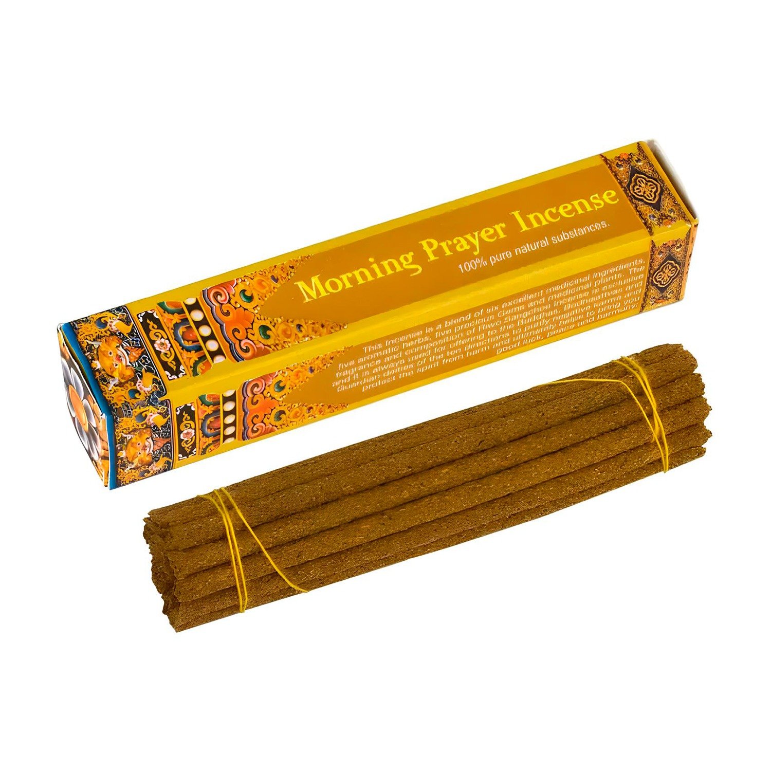 Купить Благовоние Morning Prayer Incense (Благовоние для утренней молитвы), 16 палочек по 9,5 см в интернет-магазине Ариаварта