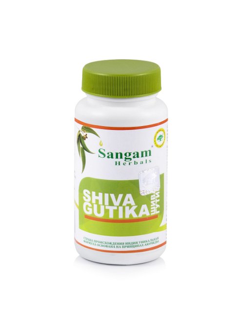 Шива Гутика Sangam Herbals (60 таблеток)