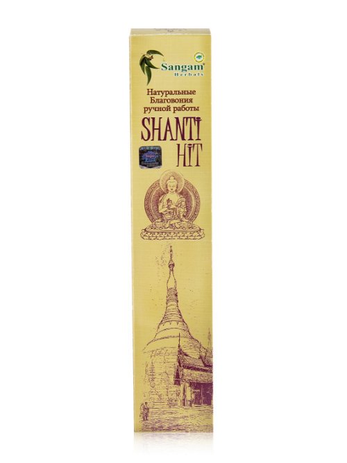 Благовоние Shanti Hit, 15 палочек по 21 см