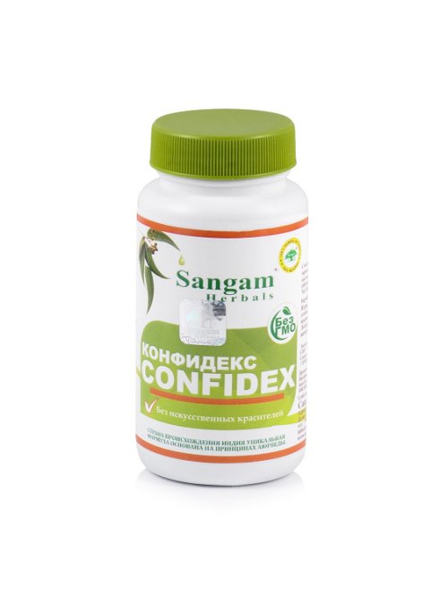 Таблетки Конфидекс Sangam Herbals (60 таблеток)