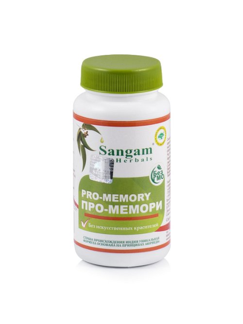 Про-Мемори Sangam Herbals (60 таблеток)