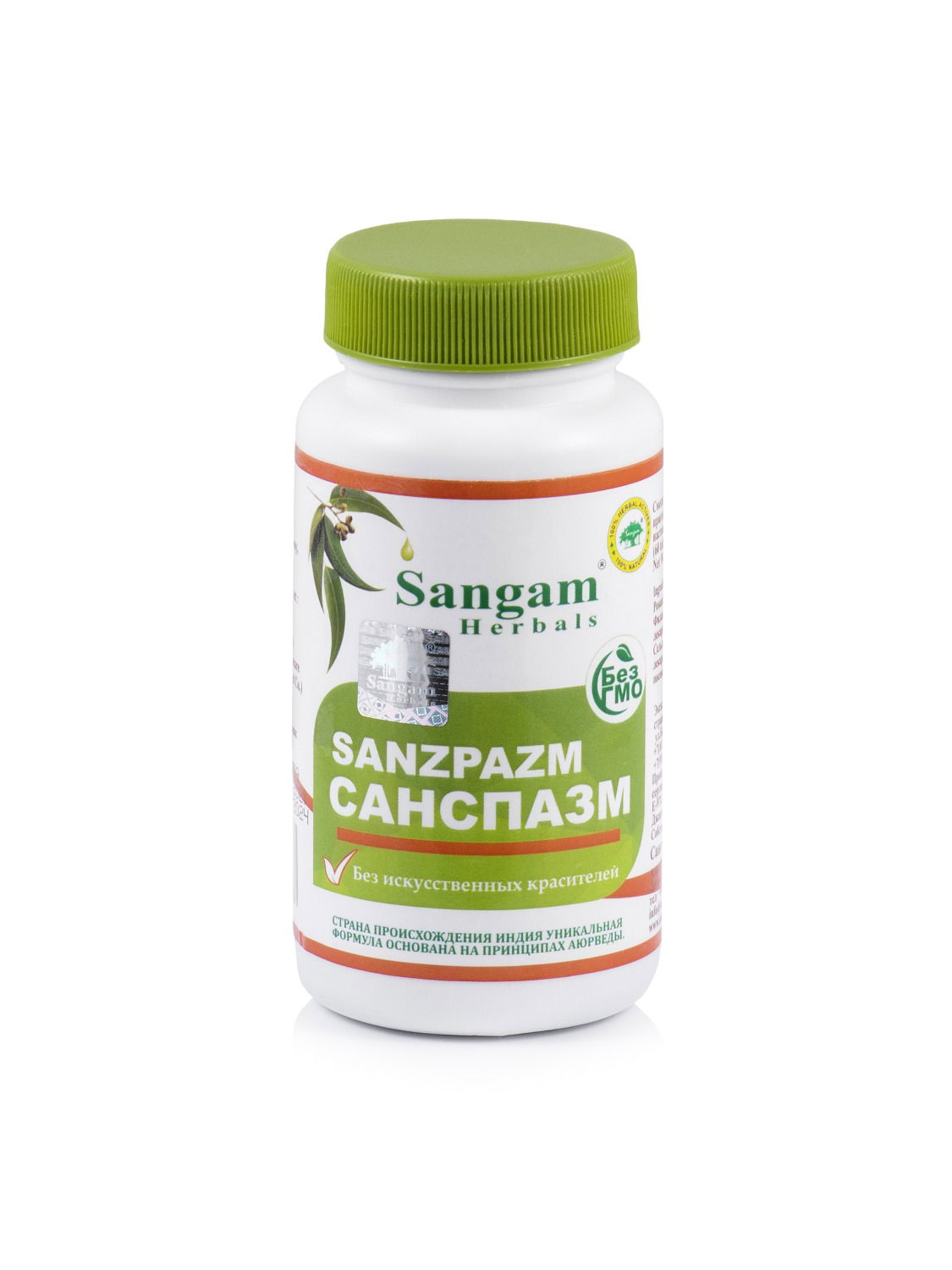 Санспазм Sangam Herbals (60 таблеток). 