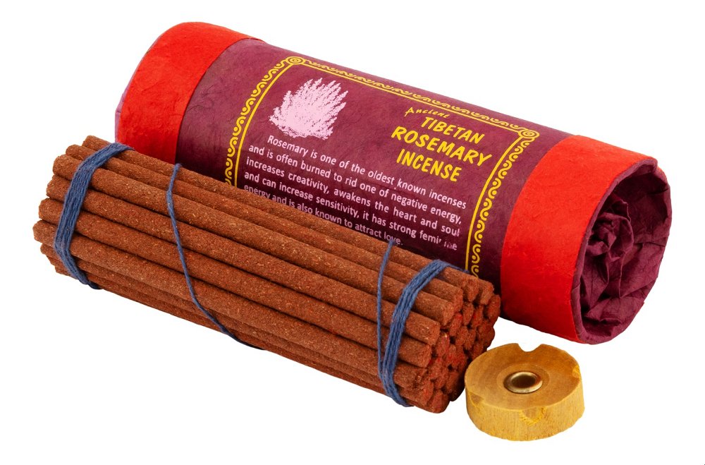Благовоние Tibetan Rosemary Incense / розмарин, 30 палочек по 11 см, 30, Розмарин