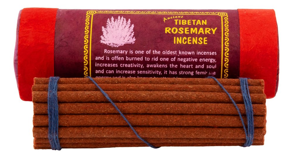 Благовоние Tibetan Rosemary Incense / розмарин, 30 палочек по 11 см, 30, Розмарин