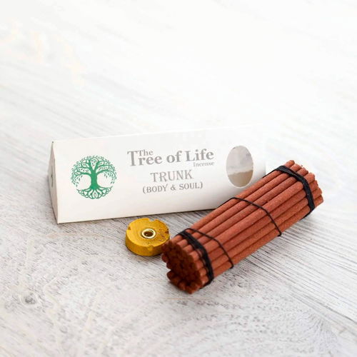 Благовоние The Tree of Life Incense Trunk (Body and Soul), красный сандал, 30 палочек по 10,5 см