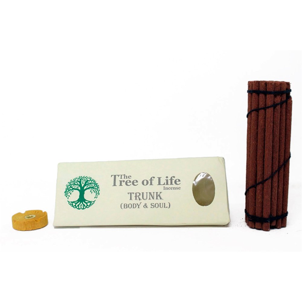 Благовоние The Tree of Life Incense Trunk (Body and Soul), красный сандал, 30 палочек по 10,5 см, 30, Trunk (красный сандал)