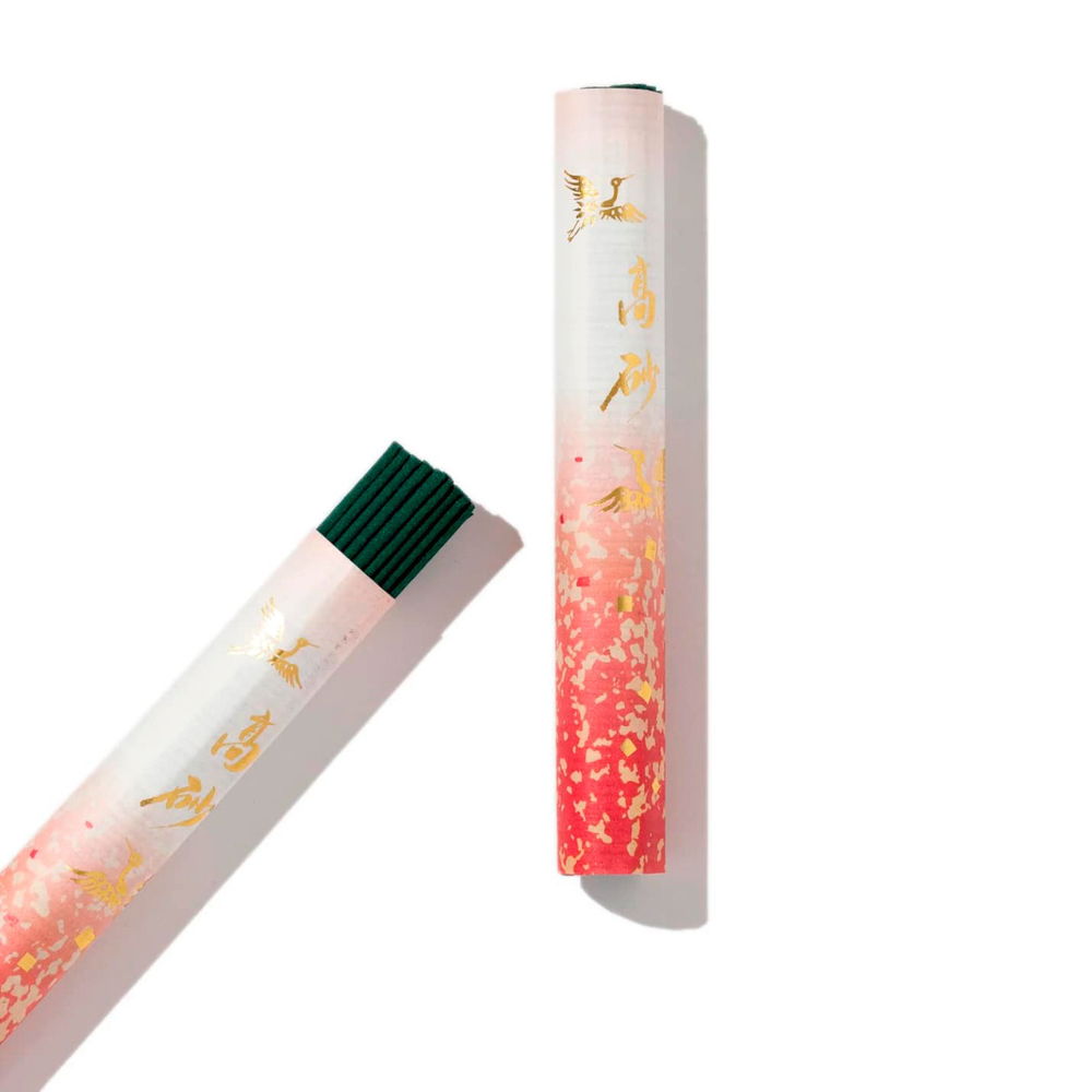 Благовоние TAKASAGO HANA INCENSE ROLL (сандаловое дерево, сосна, цветы), 50 палочек по 14 см, 50, Cандаловое дерево, сосна, цветы