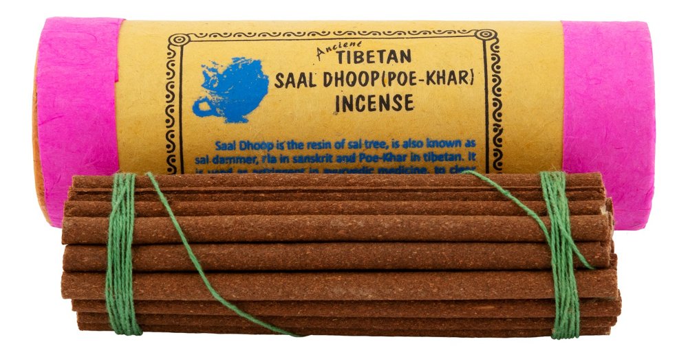 Благовоние Tibetan Saal Dhoop (Poe-Khar) Incense / сал, 30 палочек по 13 см, 30, Сал