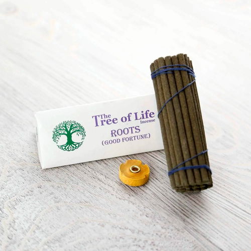 Благовоние The Tree of Life Incense Roots (Good fotune), нагчампа, 30 палочек по 10,5 см