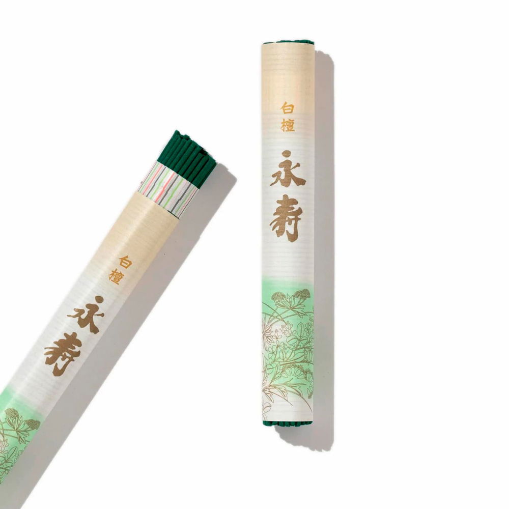 Благовоние TOKUSEN BYAKUDAN INCENSE ROLL (Белый сандал), 60 палочек по 14 см, 60, Белый сандал