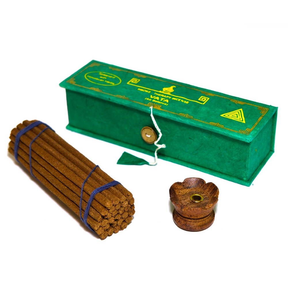 Благовоние Smoke-Therapy Incense Vata (Spikenard and Himalayan Herbs / нард и гималайские травы), 30 палочек по 10 см, 30, Vata
