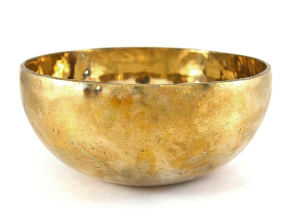 Поющая чаша золотистая (17 х 9 см), 17 х 9 см