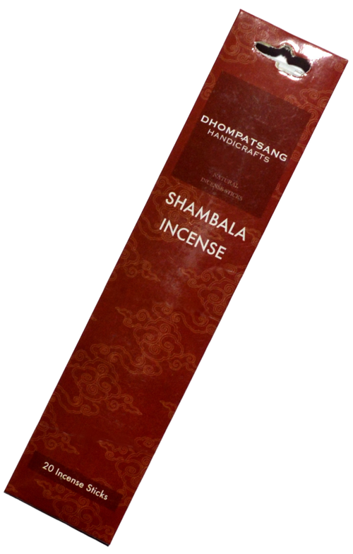 Благовоние Dhompatsang Shambala Incense / Шамбала, 20 палочек по 22,5 см