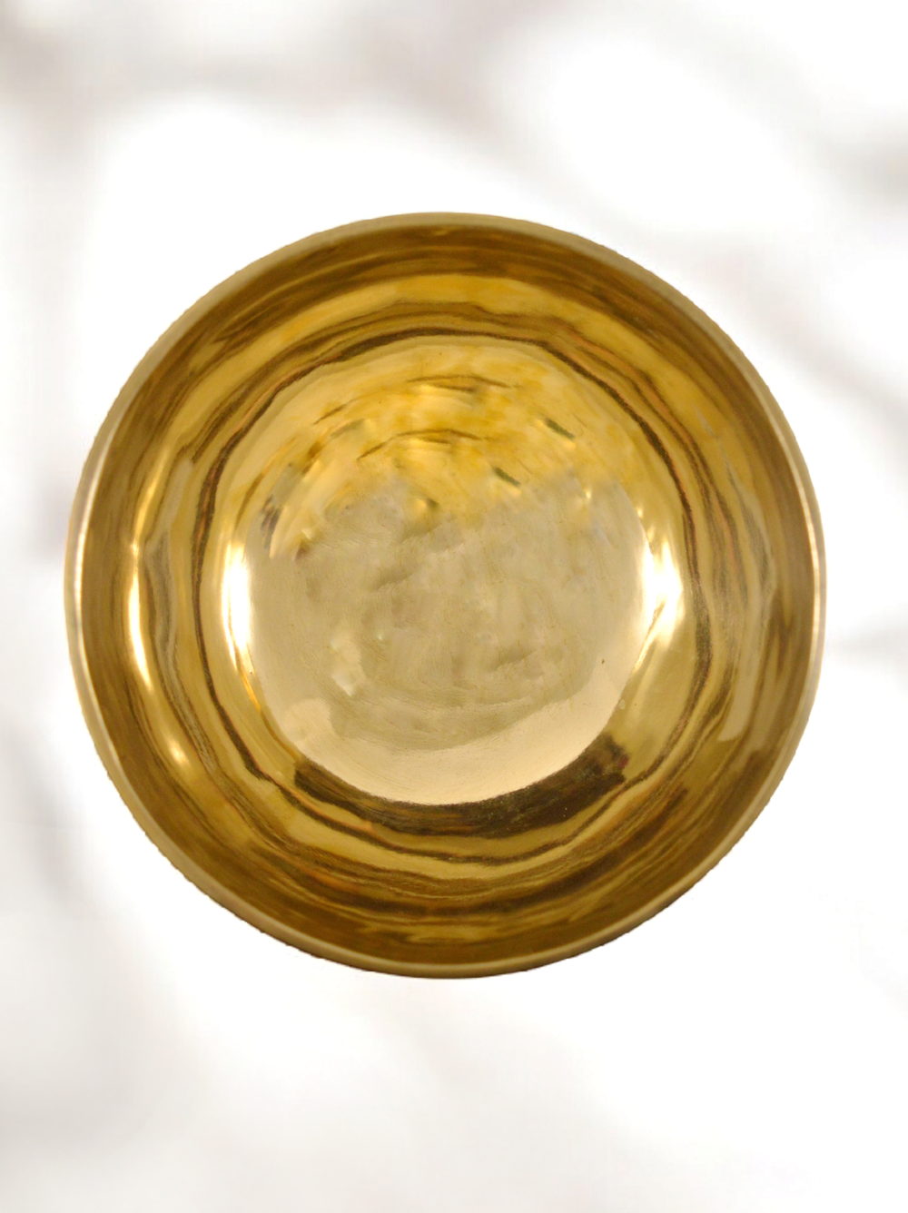 Поющая чаша золотистая, 19 х 10,3 см