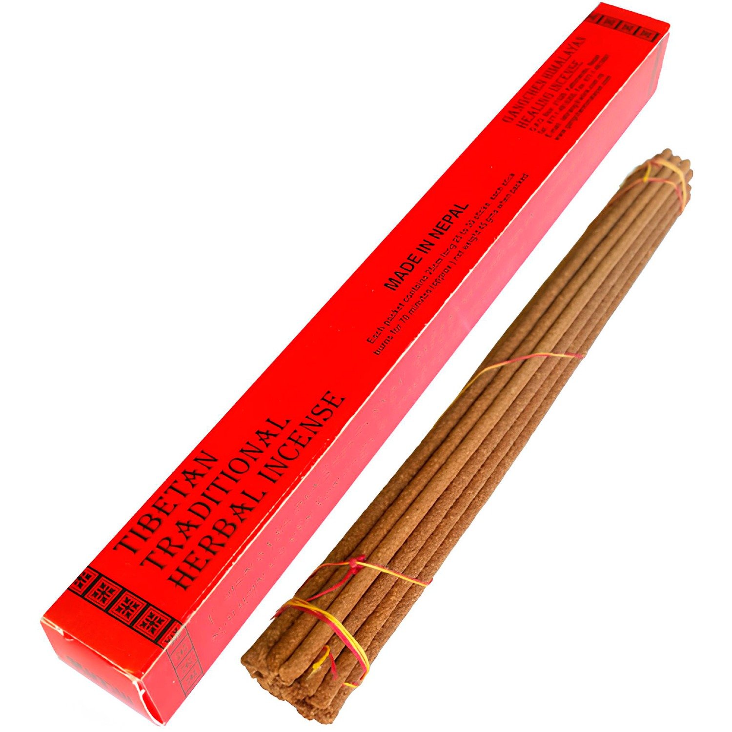 Купить Благовоние Tibetan Traditional Herbal Incense, 25-30 палочек по 25 см в интернет-магазине Ариаварта