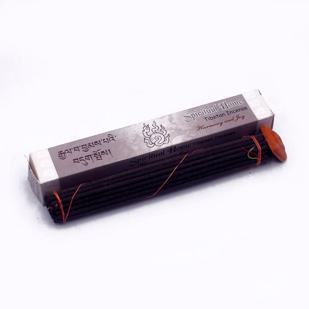 Благовоние Spiritual Home Tibetan Incense (Духовный дом), 32 палочки по 19 см, 32, Духовный дом