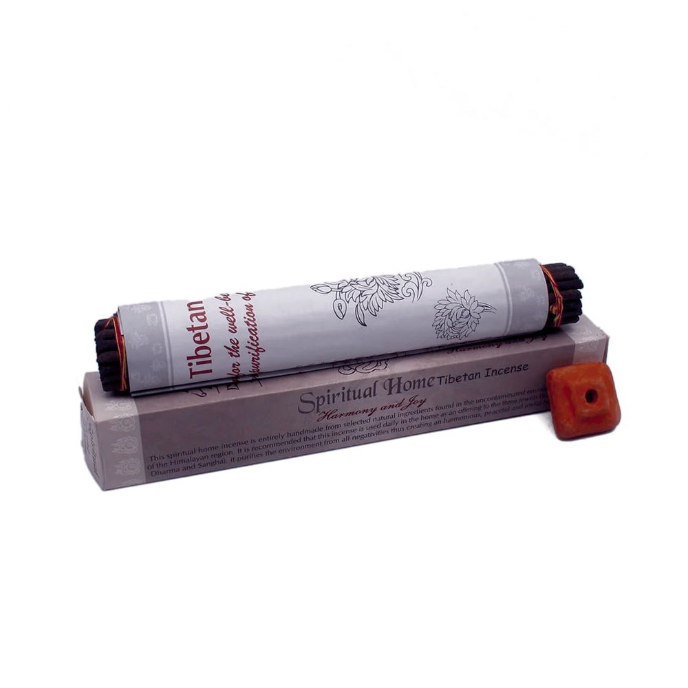 Благовоние Spiritual Home Tibetan Incense (Духовный дом), 32 палочки по 19 см, 32, Духовный дом