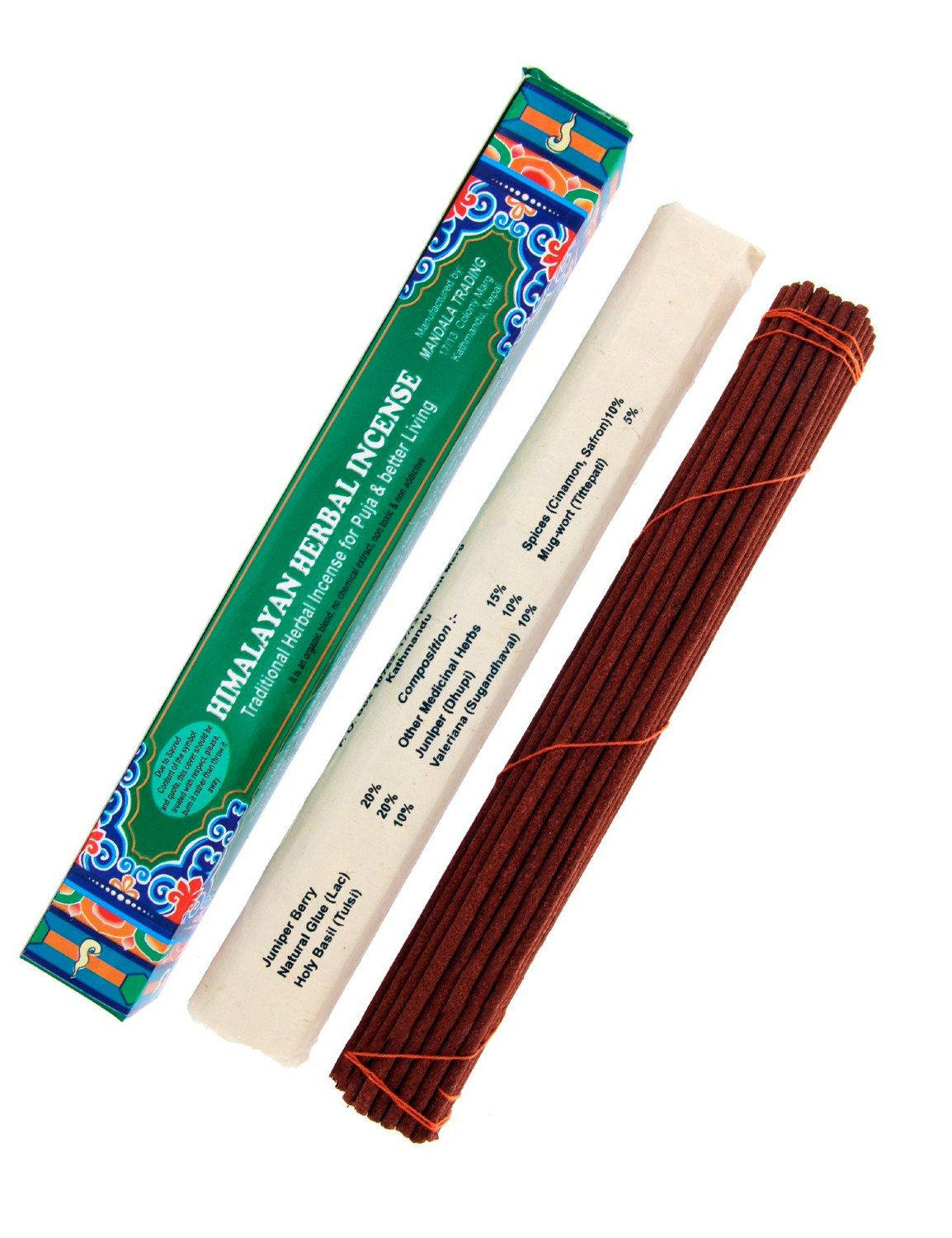 Купить Благовоние Himalayan Herbal Incense, 30 палочек 25,5 см в интернет-магазине Ариаварта