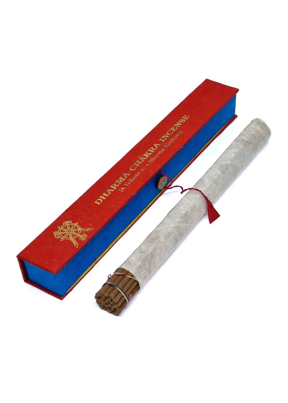 Благовоние Dharma-Chakra Incense (Дхармачакра), 27 палочек по 23 см, 27, Дхармачакра