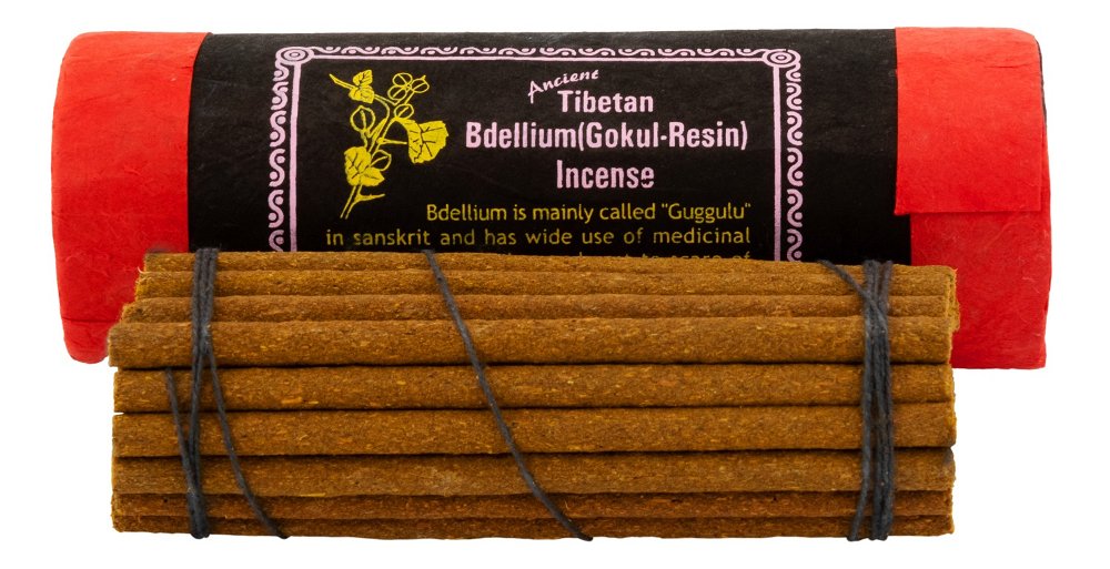 Благовоние Tibetan Bdellium Gokul-Resin Incense / бделиум, 30 палочек по 13 см, 30, Бделиум
