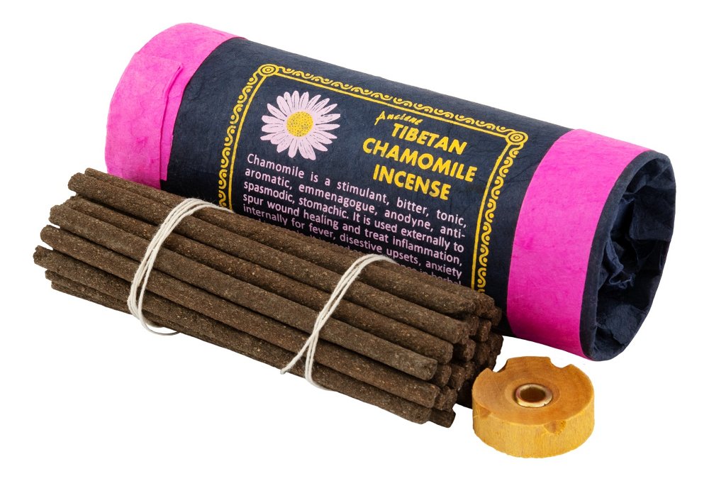 Благовоние Tibetan Chamomile Incense / ромашка, 27 палочек по 11 см, 30, Ромашка