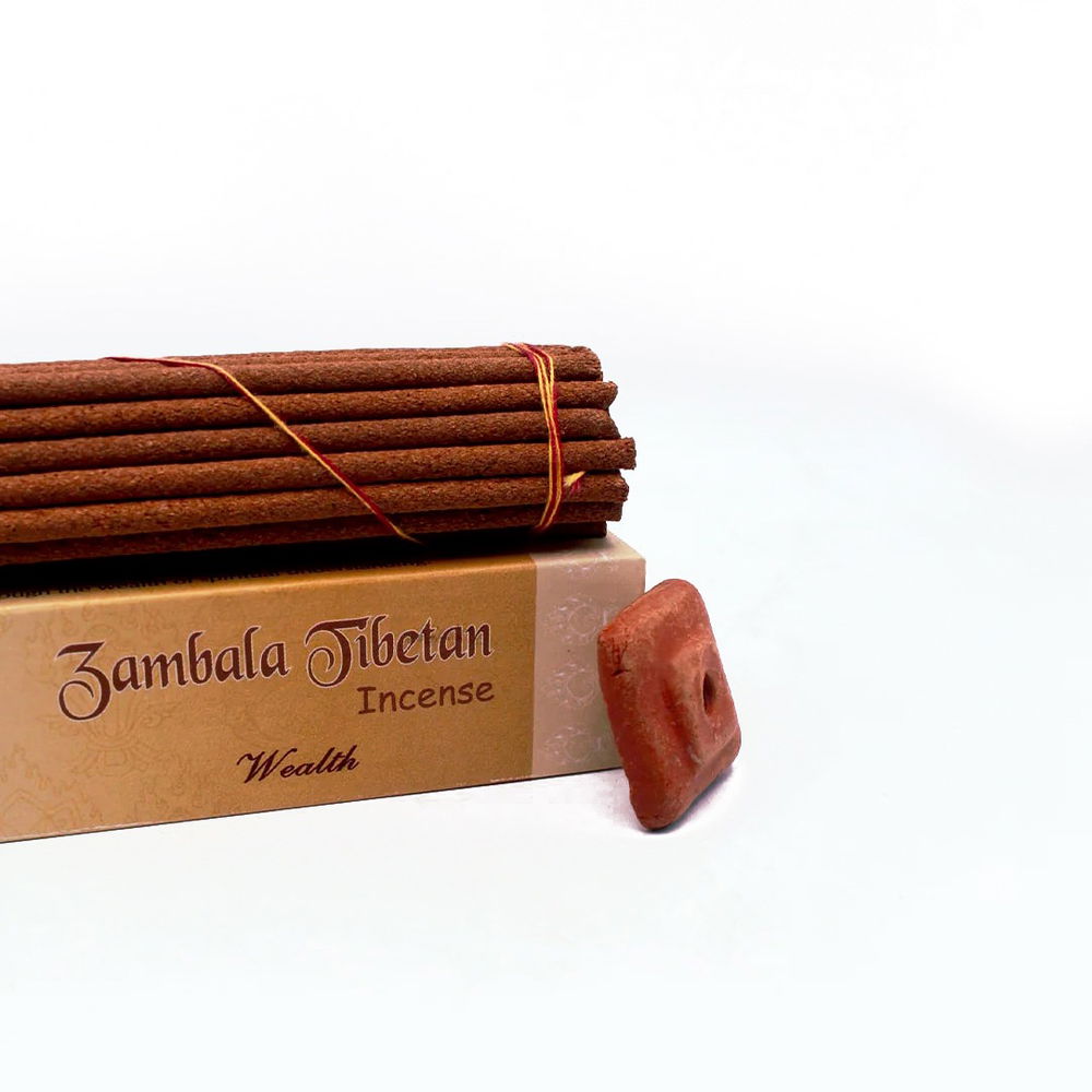 Благовоние Zambala Tibetan Incense (Дзамбала), 32 палочки по 19 см, 32, Дзамбала