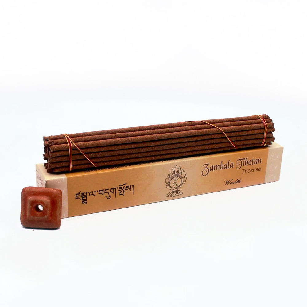 Благовоние Zambala Tibetan Incense (Дзамбала), 32 палочки по 19 см, 32, Дзамбала