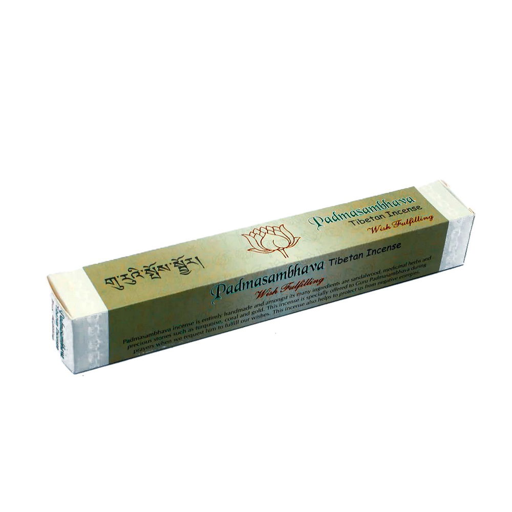 Благовоние Padmasambhava Tibetan Incense (Падмасамбхава), 32 палочки по 19 см, 32, Падмасамбхава