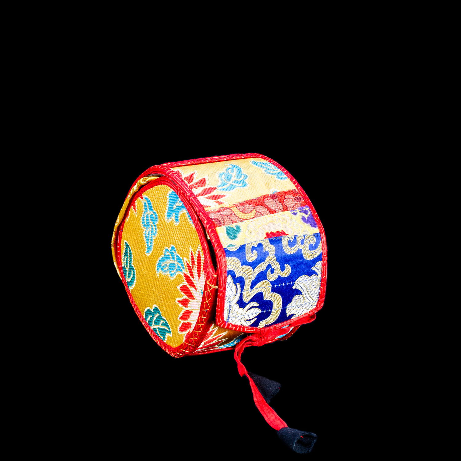 Real Tibetan Authentic Kapala Damaru