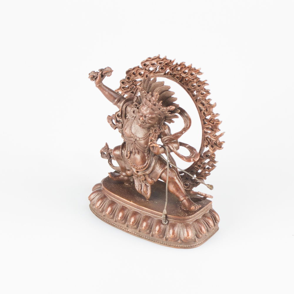 Vajrapani aka Chana Dorje — finely carved 7 cm statue from Kham