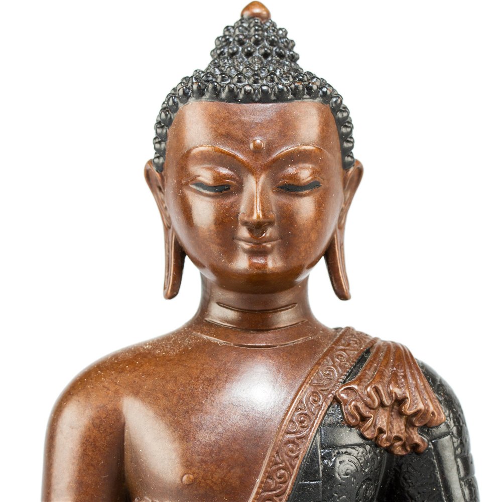 Buddha Amitabha aka Opame — finely carved 14 cm statue from Kham
