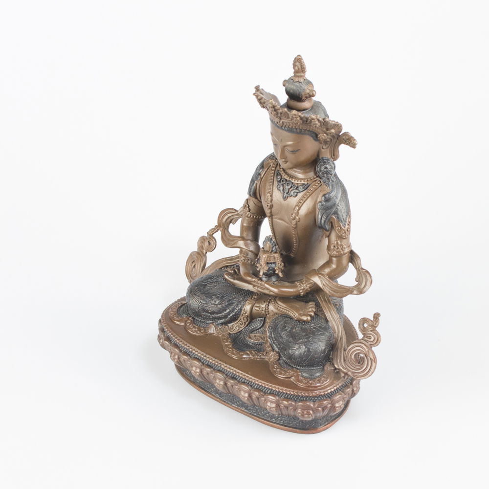 Buddha Amitayus aka Tsepame — finely carved 15 cm statue from Kham