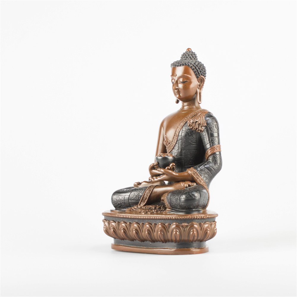 Buddha Amitabha aka Opame — finely carved 21 cm statue from Kham
