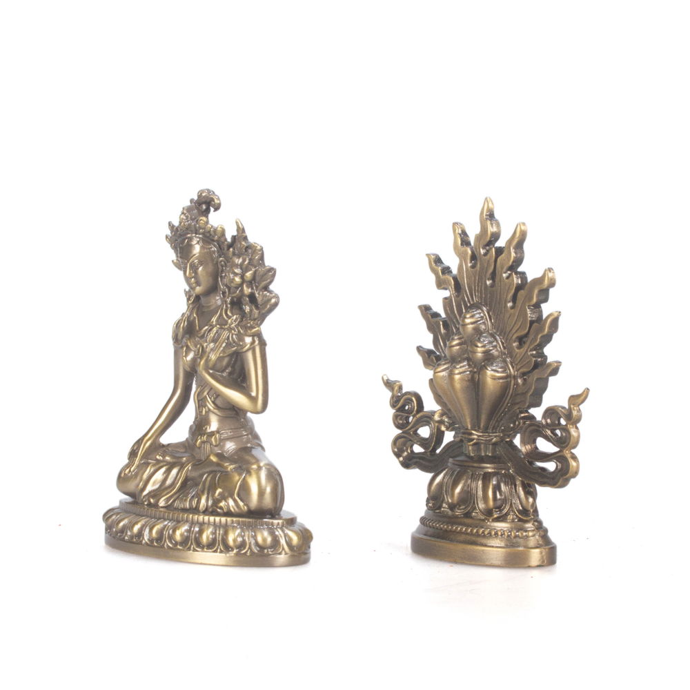 Seven Treasures of Chakravartin, Figurines for Buddhist altar — 8.5 cm