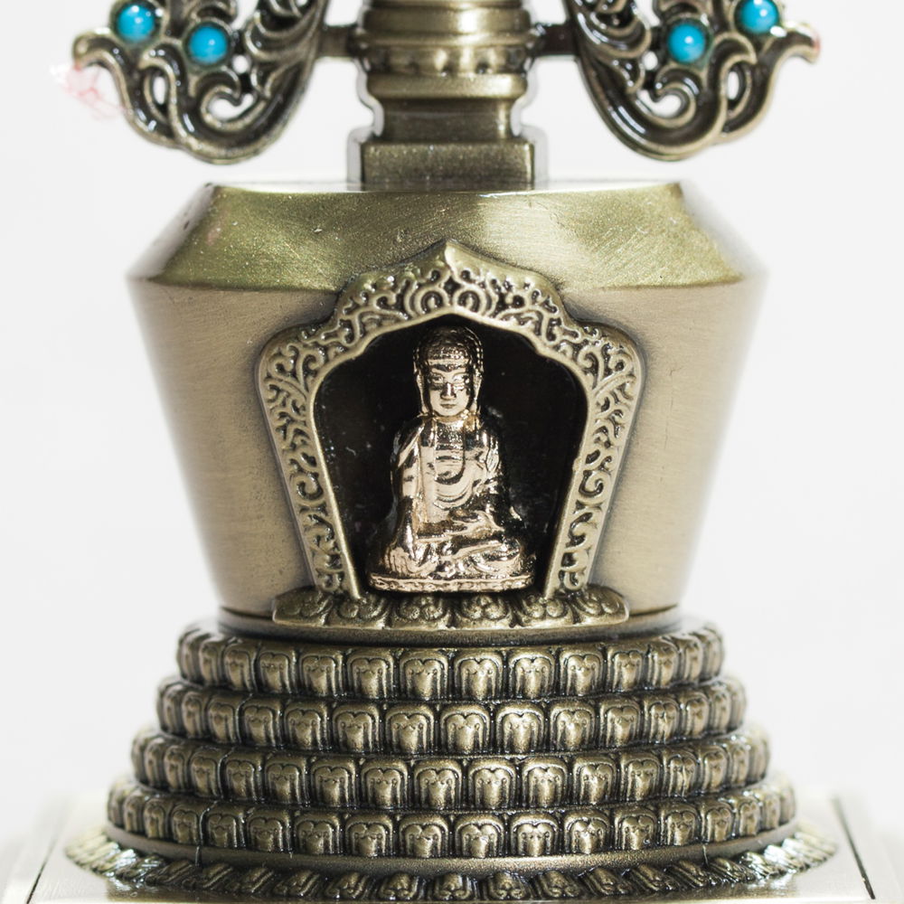 Buddhist Lotus Blossom Stupa — 10.5 cm