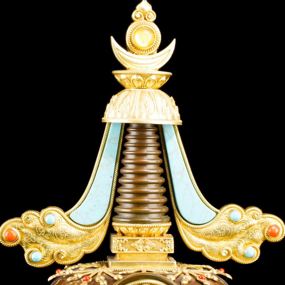 Buddhist Enlightenment Stupa — 36 cm