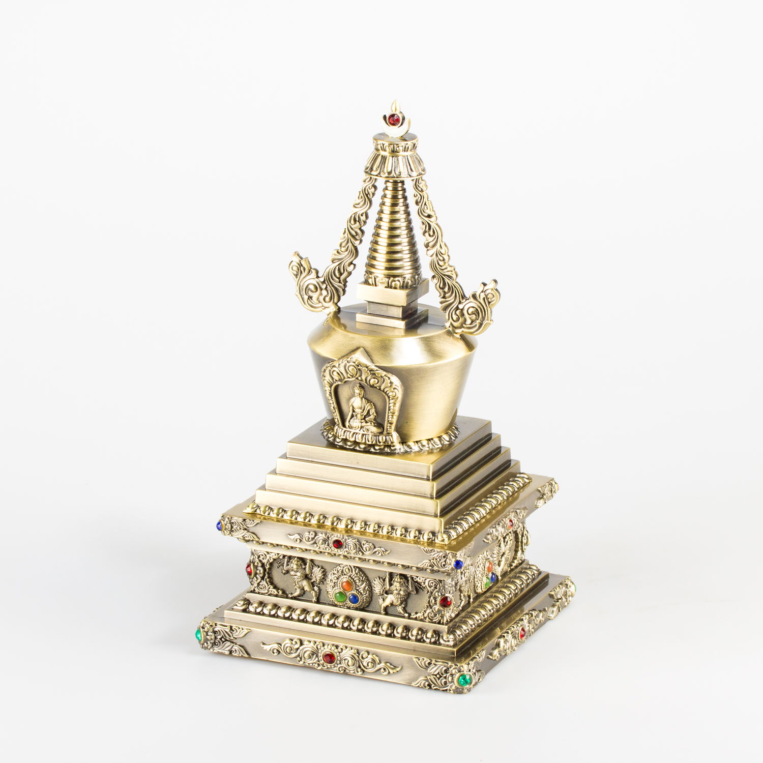 Buddhist Enlightenment Stupa — 28 cm