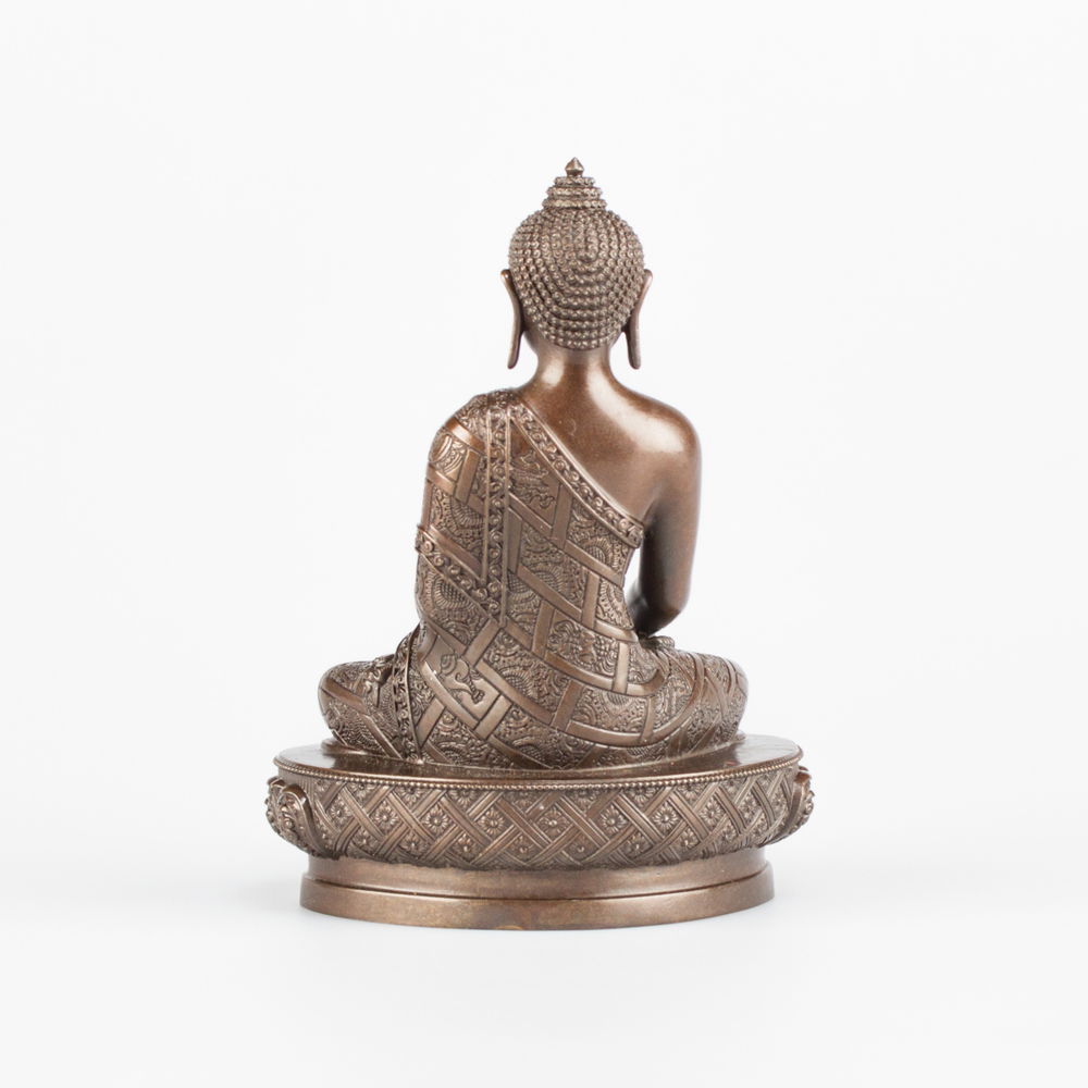 Statue of Buddha Shakyamuni, small size 11 cm, fine carving, Small