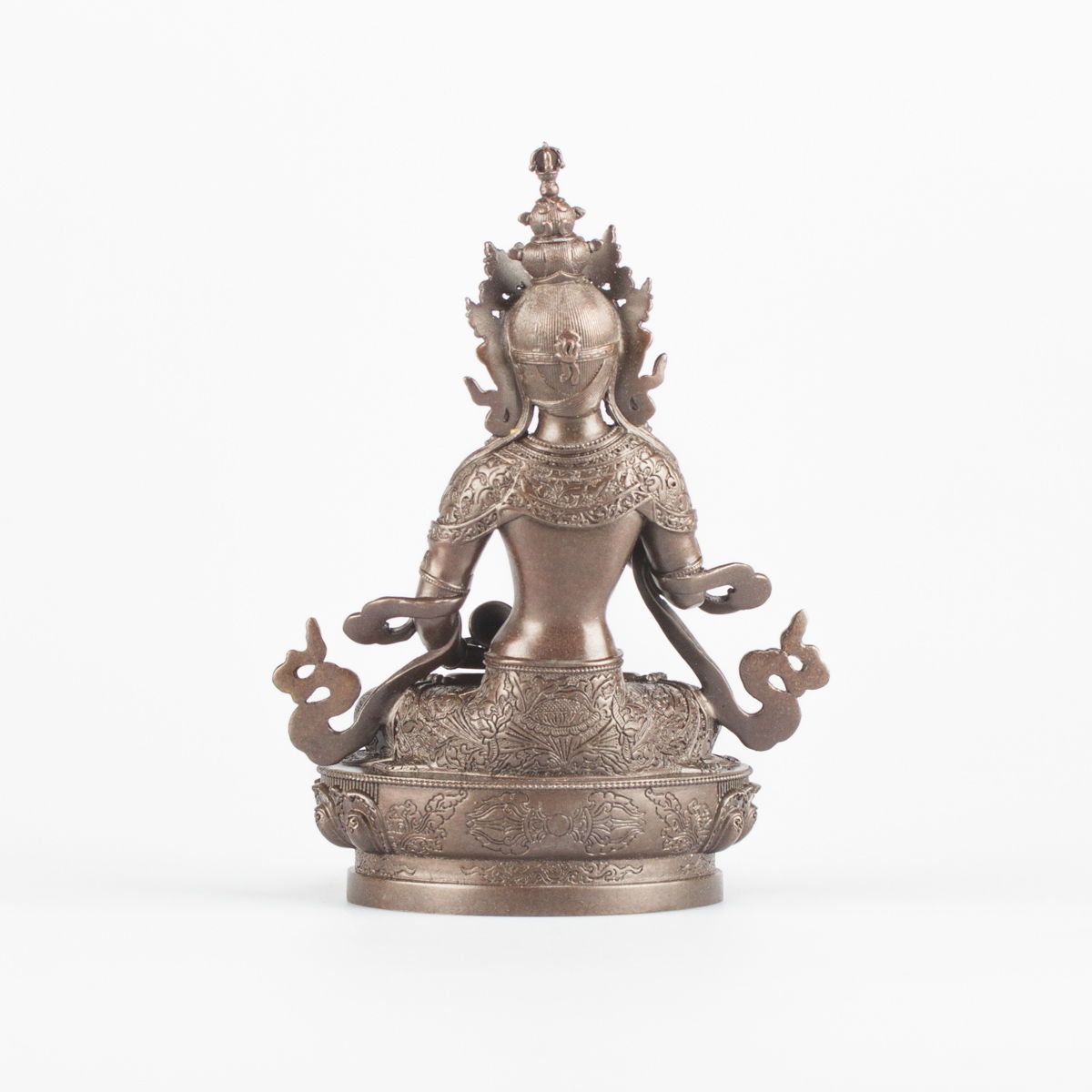 Statue of Vajrasattva or Dorje Sempa (“Dorsem” in brief), small size — 10.5 cm, fine carving, Small