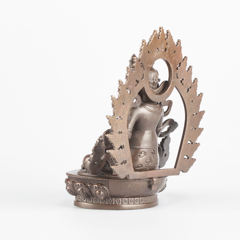 Statue of Jambhala aka Dzambhala, the God of Wealth, small size — 12.5 cm, fine carving, Small