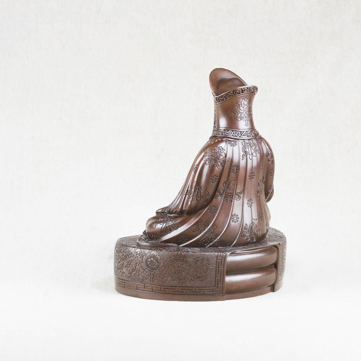 Bronze statue of Gampopa aka Dakpo Larje, Great Kagyu teacher, doctor and tantric, height — 21 cm, fine carving