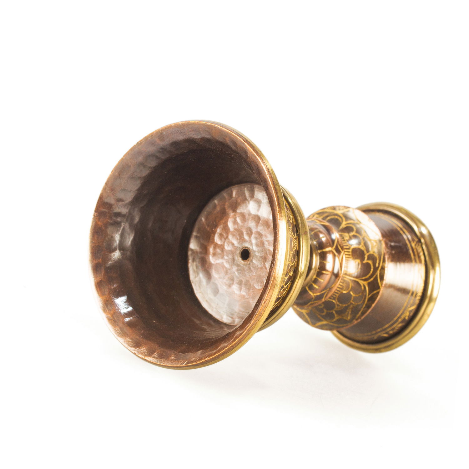 Butter Lamp made from copper. Best quality, medium size, height — 11.5 cm