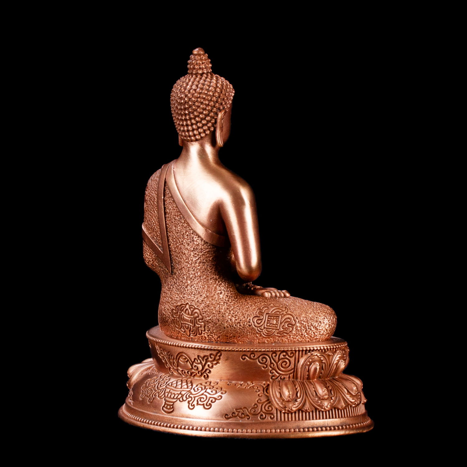 Statue of Buddha Amitabha (aka Opame) made from copper : small perfection, height — 10.5 cm, Buddha Amitabha