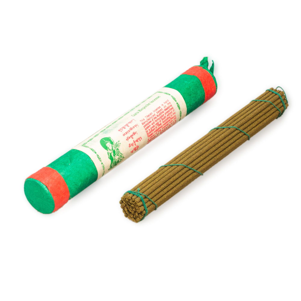 Guru Rinpoche Incense, 25 sticks of 18.5 cm — genuine organic incense from Nepal, Guru Rinpoche
