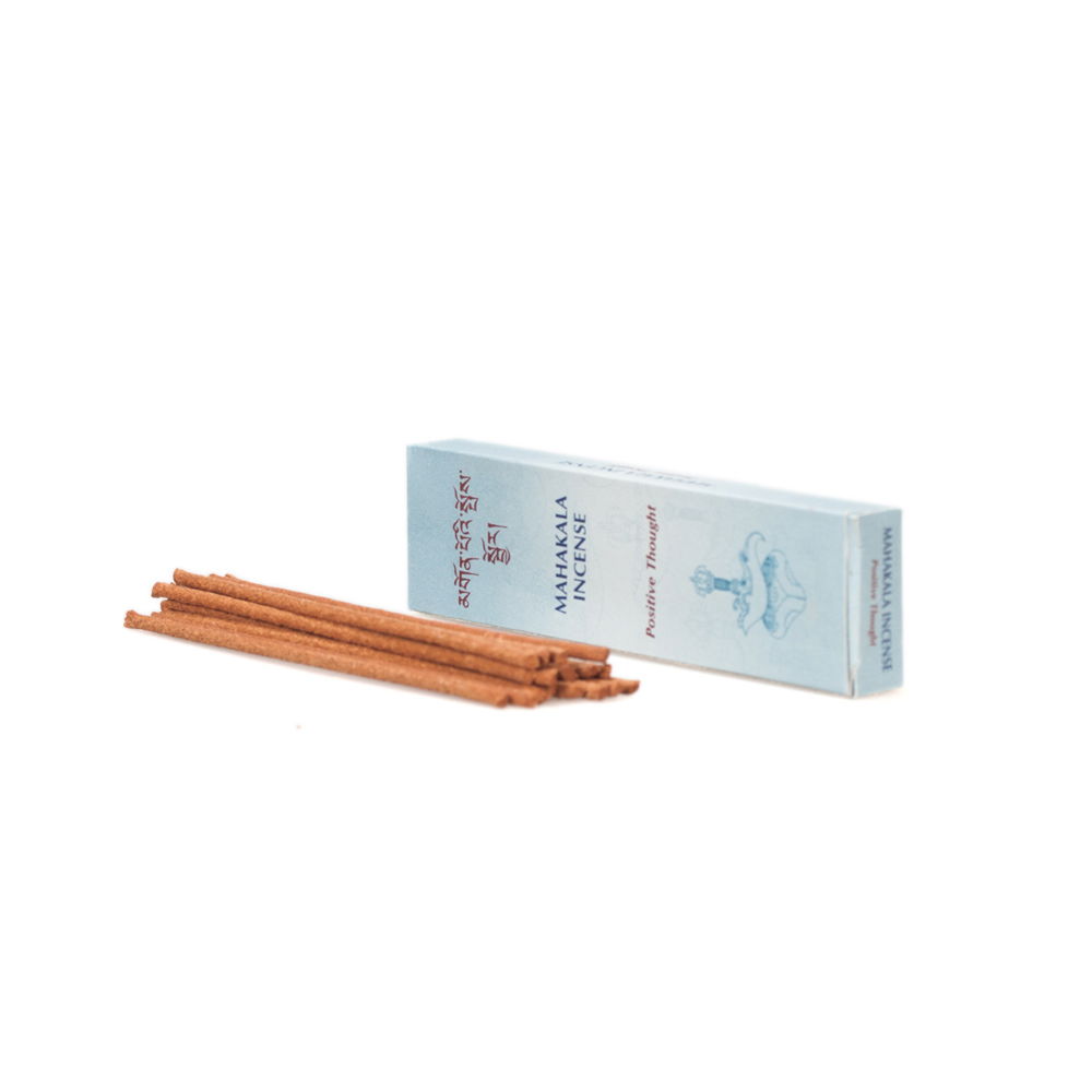 Mahakala: Positive Thought — Genuine Tibetan Incense, 20 sticks of 13.5 cm, Mahakala (small)
